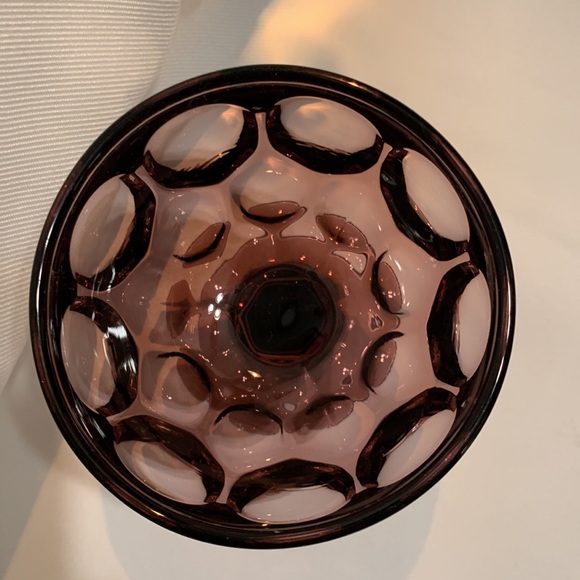 6 RARE MCM VINTAGE Amethyst purple Imperial Provincial champagne/sherbet glasses - Picture 9 of 10